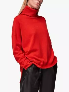 Кашемировый джемпер Whistles, красный