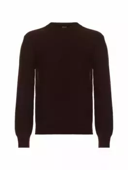 Кашемировый джемпер Zegna, коричневый