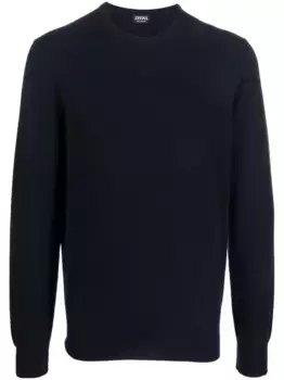 Кашемировый джемпер Zegna, синий