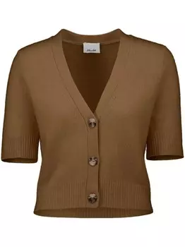 Кашемировый кардиган Allude, коричневый
