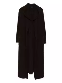 Кашемировый кардиган Amalfi крупной вязки Teddy Cashmere, коричневый