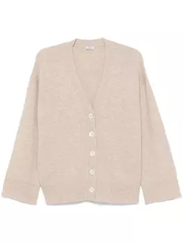 Кашемировый кардиган ASPESI, нейтральный цвет
