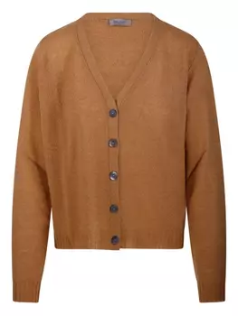 Кашемировый кардиган BeYou, коричневый