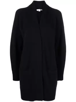 Кашемировый кардиган без застежки Vince, синий