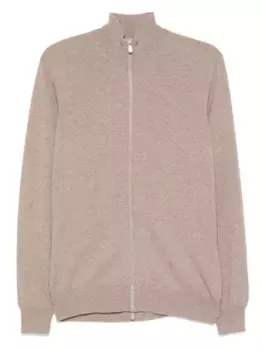 Кашемировый кардиган Brunello Cucinelli, коричневый