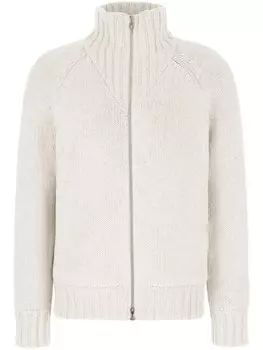 Кашемировый кардиган Brunello Cucinelli, нейтральный цвет