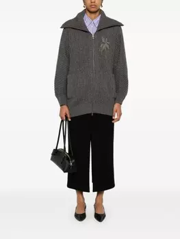 Кашемировый кардиган Brunello Cucinelli, серый