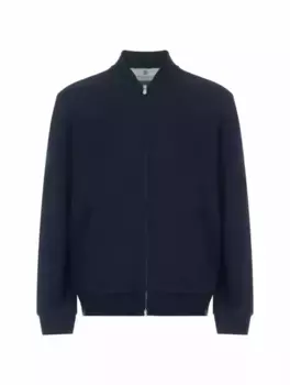 Кашемировый кардиган Brunello Cucinelli, тёмно-синий