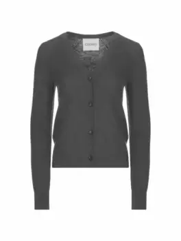 Кашемировый кардиган Closed, зелёный