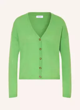 Кашемировый кардиган Darling Harbour, зеленый