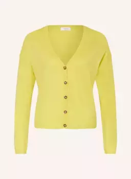 Кашемировый кардиган Darling Harbour, желтый