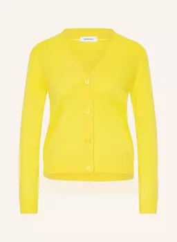 Кашемировый кардиган Darling Harbour, желтый