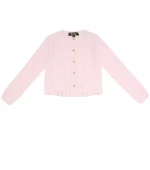 Кашемировый кардиган Downy Cables Loro Piana, розовый