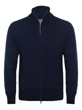 Кашемировый кардиган Drumohr, синий