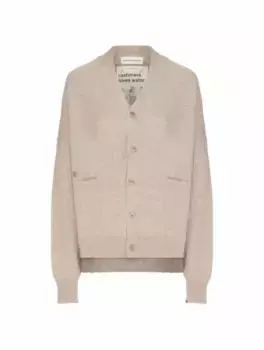Кашемировый кардиган Extreme Cashmere, бежевый