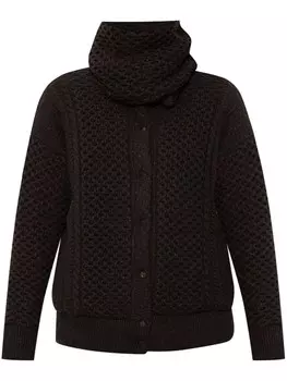 Кашемировый кардиган Fabiana Filippi, коричневый