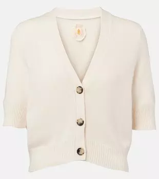 Кашемировый кардиган Jardin des Orangers, кремовый