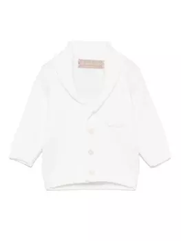 Кашемировый кардиган La Stupenderia, белый