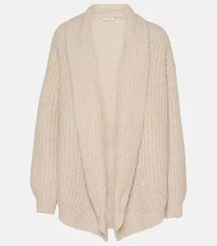 Кашемировый кардиган Loro Piana, бежевый
