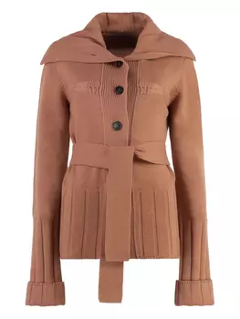 Кашемировый кардиган Malo, коричневый