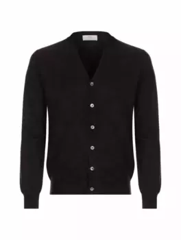 Кашемировый кардиган Mauro Ottaviani, серый