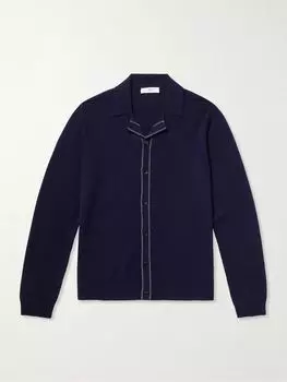 Кашемировый кардиган MR P., синий