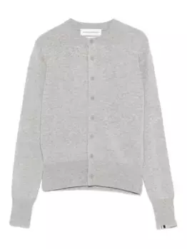 Кашемировый кардиган n°300 на пуговицах extreme cashmere, серый