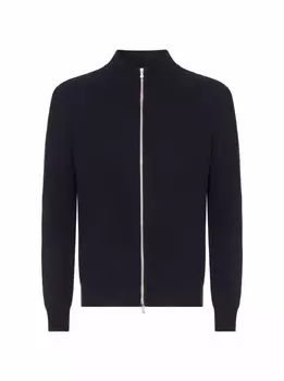 Кашемировый кардиган на молнии Eleventy