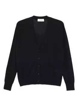 Кашемировый кардиган на пуговицах Lisa Yang, синий
