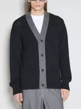 Кашемировый кардиган Prada, черный