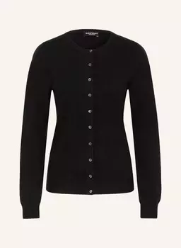 Кашемировый кардиган REPEAT, черный