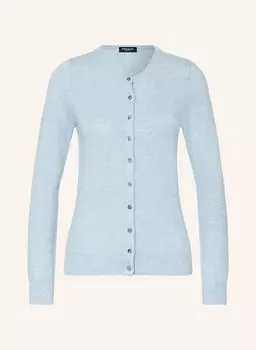 Кашемировый кардиган REPEAT, светло-голубой
