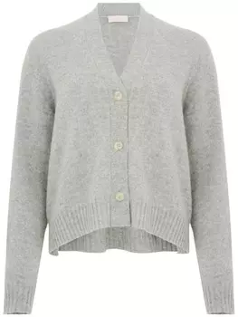 Кашемировый кардиган TABARONI CASHMERE, серый