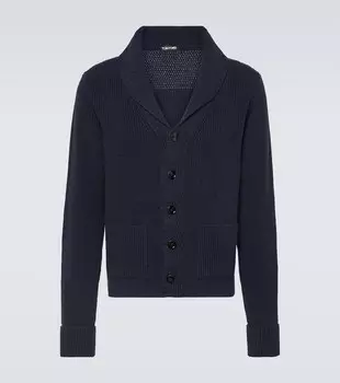 Кашемировый кардиган Tom Ford, синий