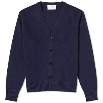 Кашемировый кардиган в тон сердца AMI Paris