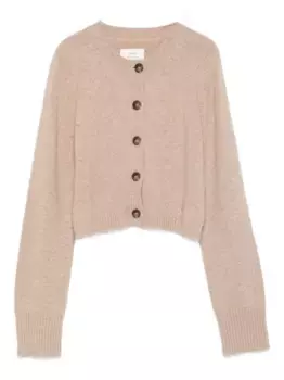 Кашемировый кардиган Zephir LDS LouLou de Saison, нейтральный