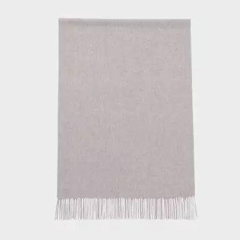 Кашемировый палантин PLST, серый