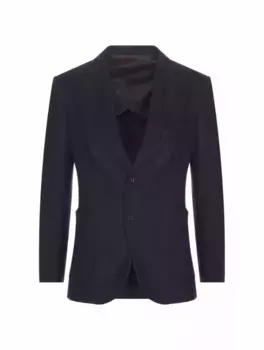 Кашемировый пиджак Altea, тёмно-синий