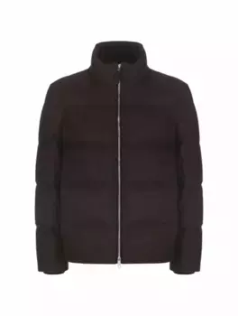 Кашемировый пуховик Oasi Zegna, черный