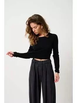 Кашемировый пуловер AUTHENTIC CASHMERE, черный