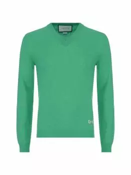 Кашемировый пуловер Horsebit Gucci