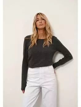 Кашемировый пуловер Just Cashmere, антрацит