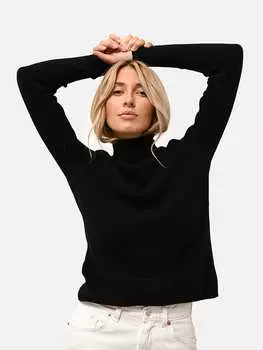 Кашемировый пуловер Just Cashmere, черный