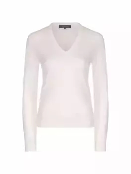 Кашемировый пуловер Piuma Loro Piana, белый