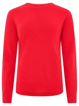 Кашемировый пуловер Zwillingsherz, красный