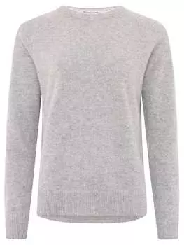 Кашемировый пуловер Zwillingsherz, светло-серый