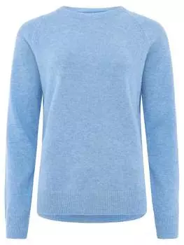 Кашемировый пуловер Zwillingsherz, светло-синий