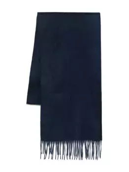 Кашемировый шарф Hackett, синий