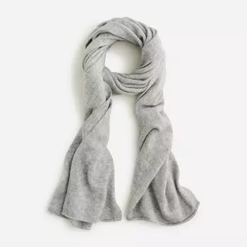 Кашемировый шарф J.Crew, серый