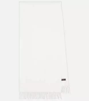 Кашемировый шарф Loro Piana, белый